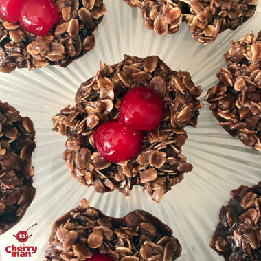 Cherry Easter Nest Cookies